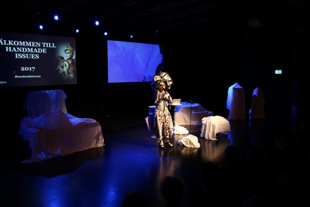 Robert Fux på Handmade Issues 2017, foto: Juha Vilppunen