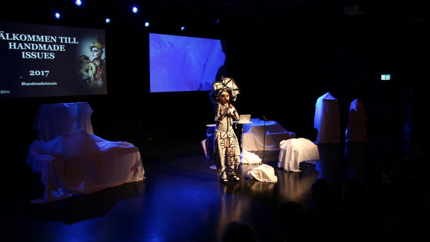 Robert Fux på Handmade Issues 2017, foto: Juha Vilppunen