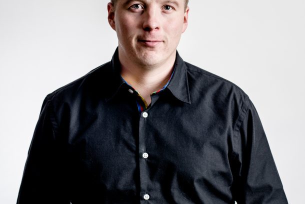 Porträtt av Nils Johan Labba, mottagare av Barbro Wingstrands stipendium på 100 000 kr