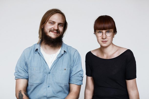 Bild på Douglas Luhanko och Kerstin Neumüller som tillsammans utgör Second Sunrise.