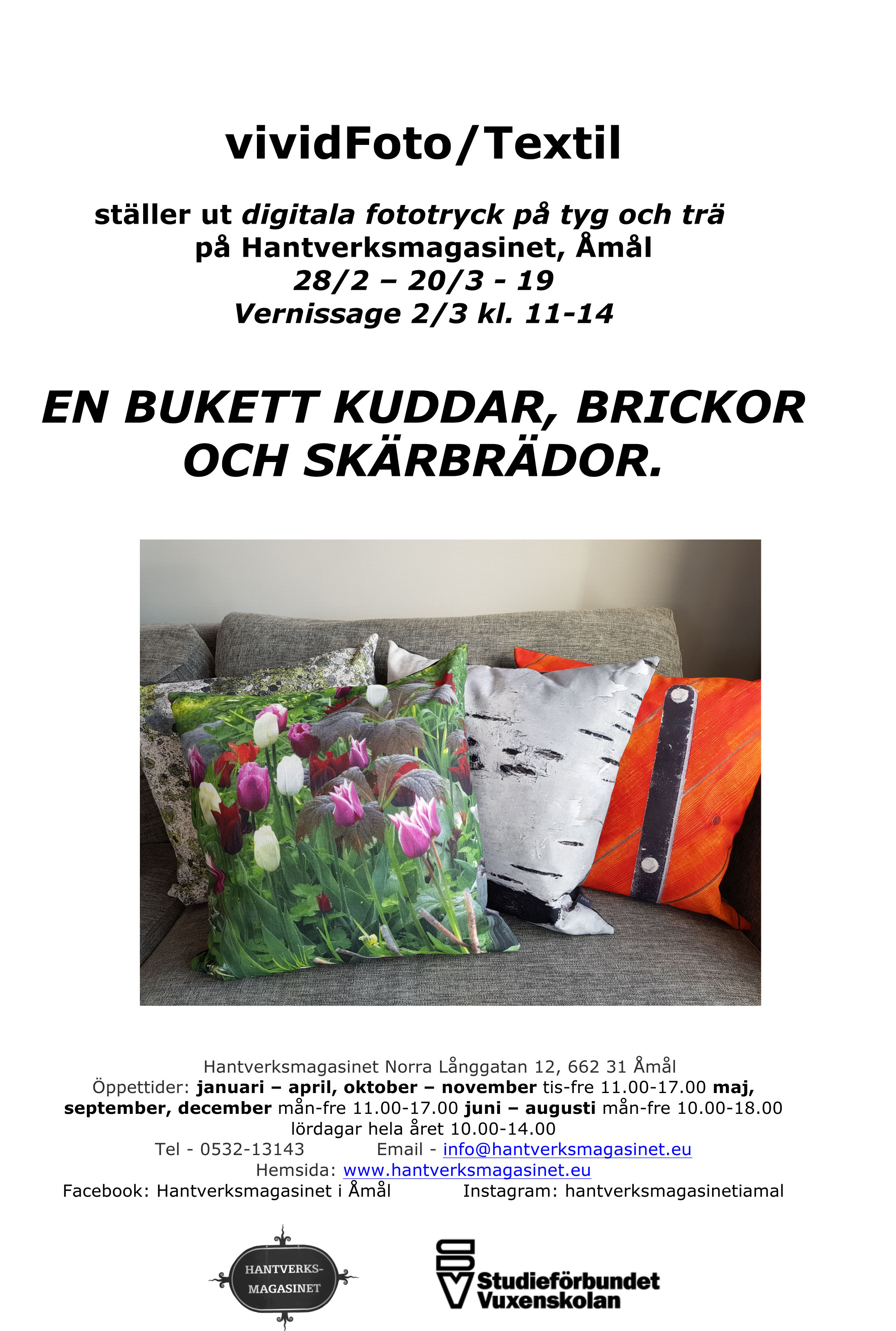 affisch till utställning