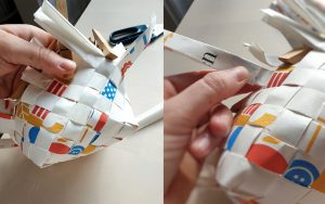 Fläta en korg steg 5