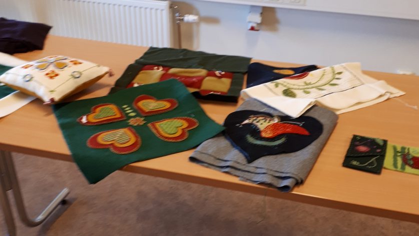 Slöjdalster från Kungsbacka Hemslöjdsgille