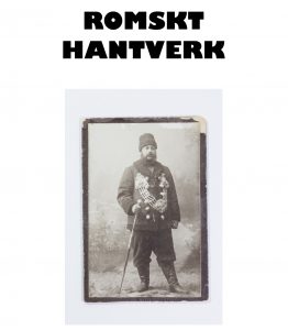 Omslag till skriften Romskt hantverk av Erland Kaldaras