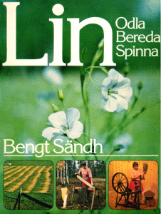 Bokomslag - Lin - odla, bereda, spinna