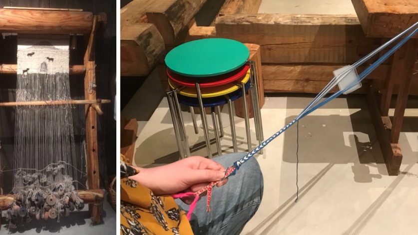 Väv vikingaband med Karin Assarsson Oom