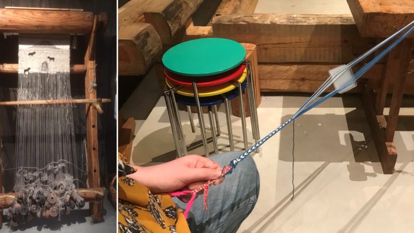 Väv vikingaband med Karin Assarsson Oom