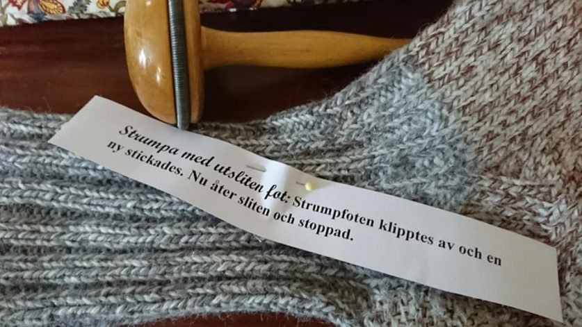 En stoppad socka.