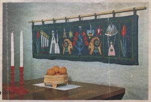 Julbonad från 1950-tal