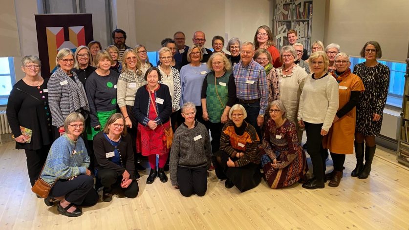 Deltagarna på Hemslöjdens föreningsdag 2021