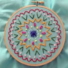 broderad mandala