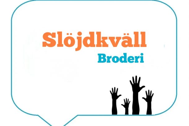 Slöjdkväll broderi