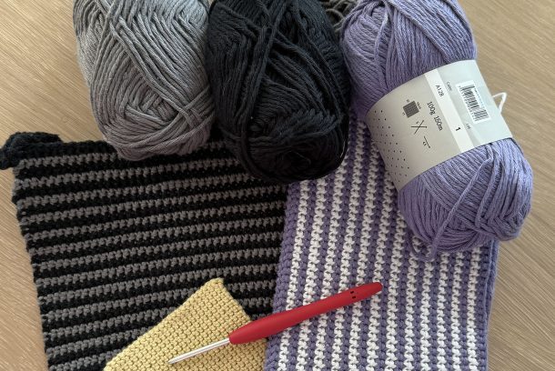 Dubbelvirka Grytlappar